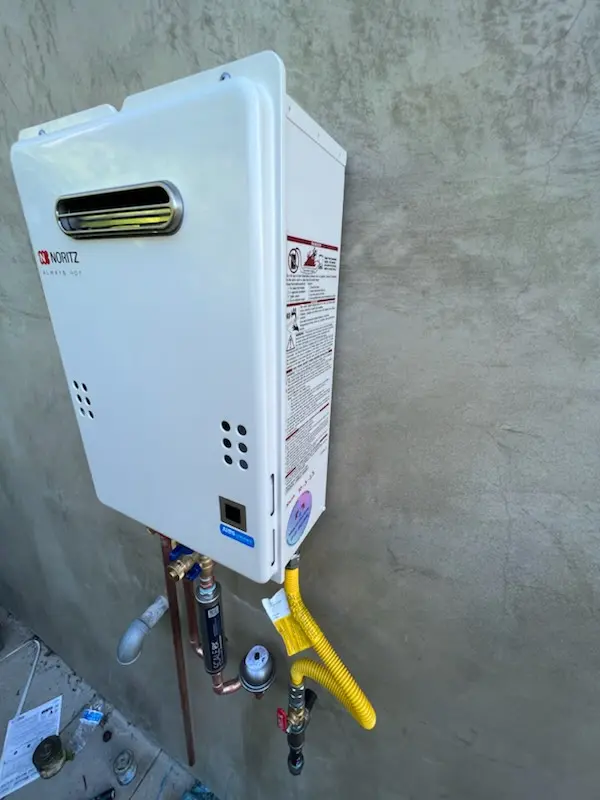 Tankless water heater installation for Westgate Heights homes
